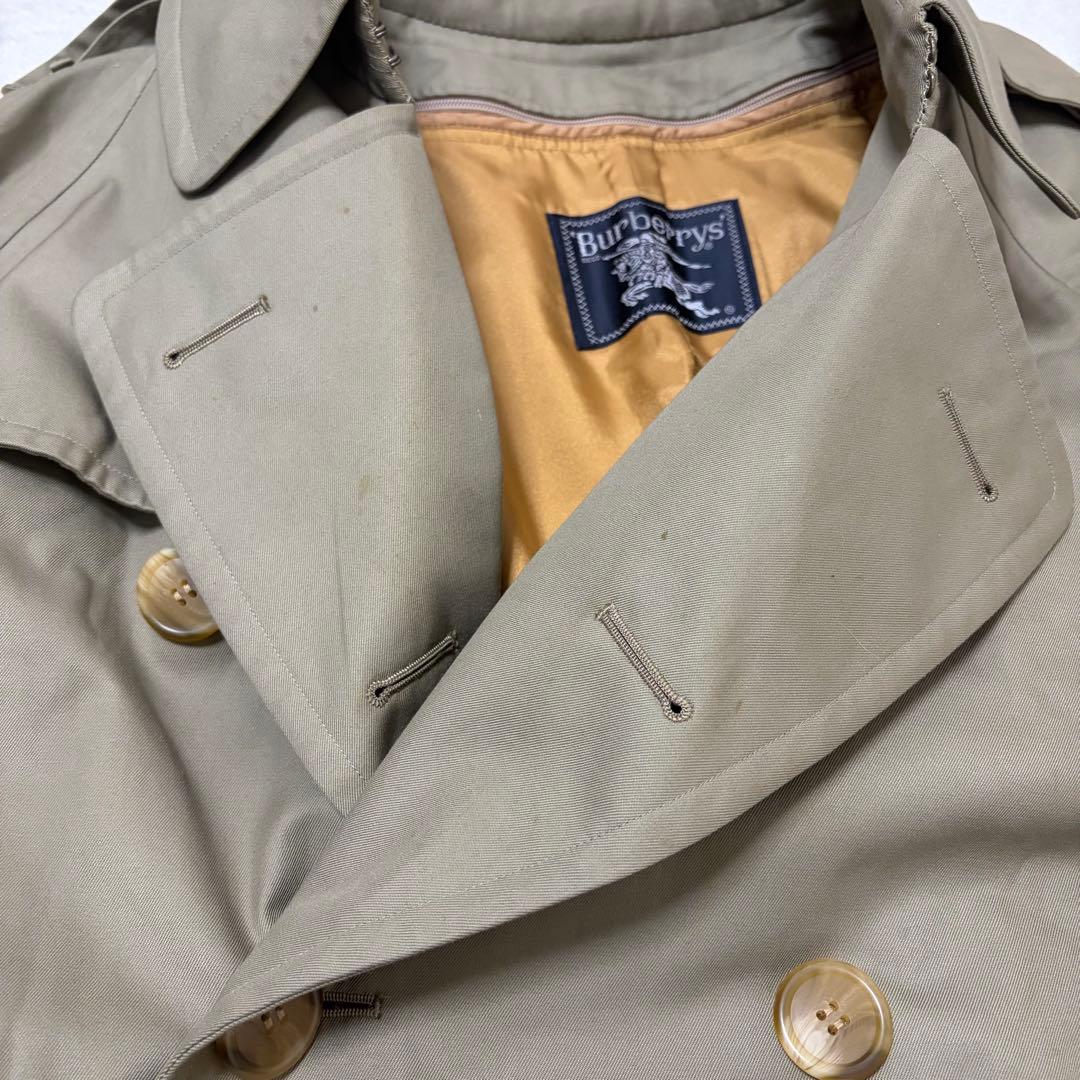 【希少】バーバリーズ 90's ライナーベルト付 トレンチコート ノバチェック