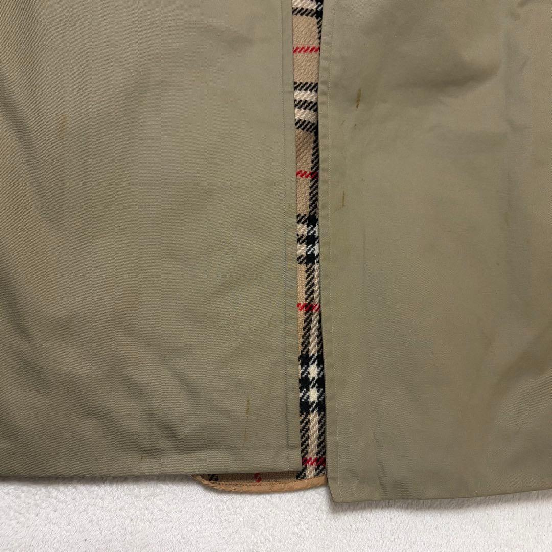 【希少】バーバリーズ 90's ライナーベルト付 トレンチコート ノバチェック