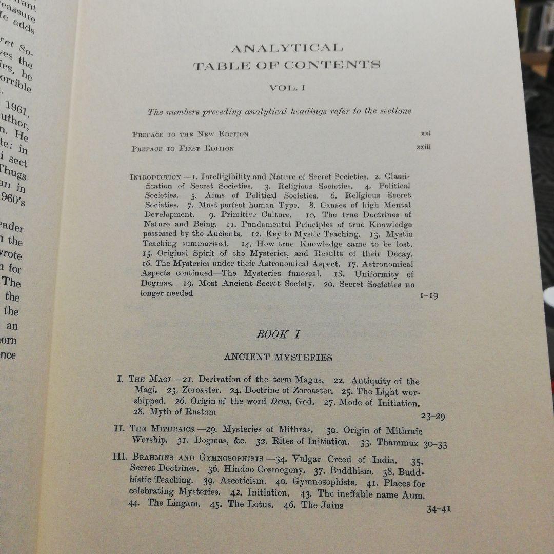 洋書 Secret Societies of All Ages & Countries