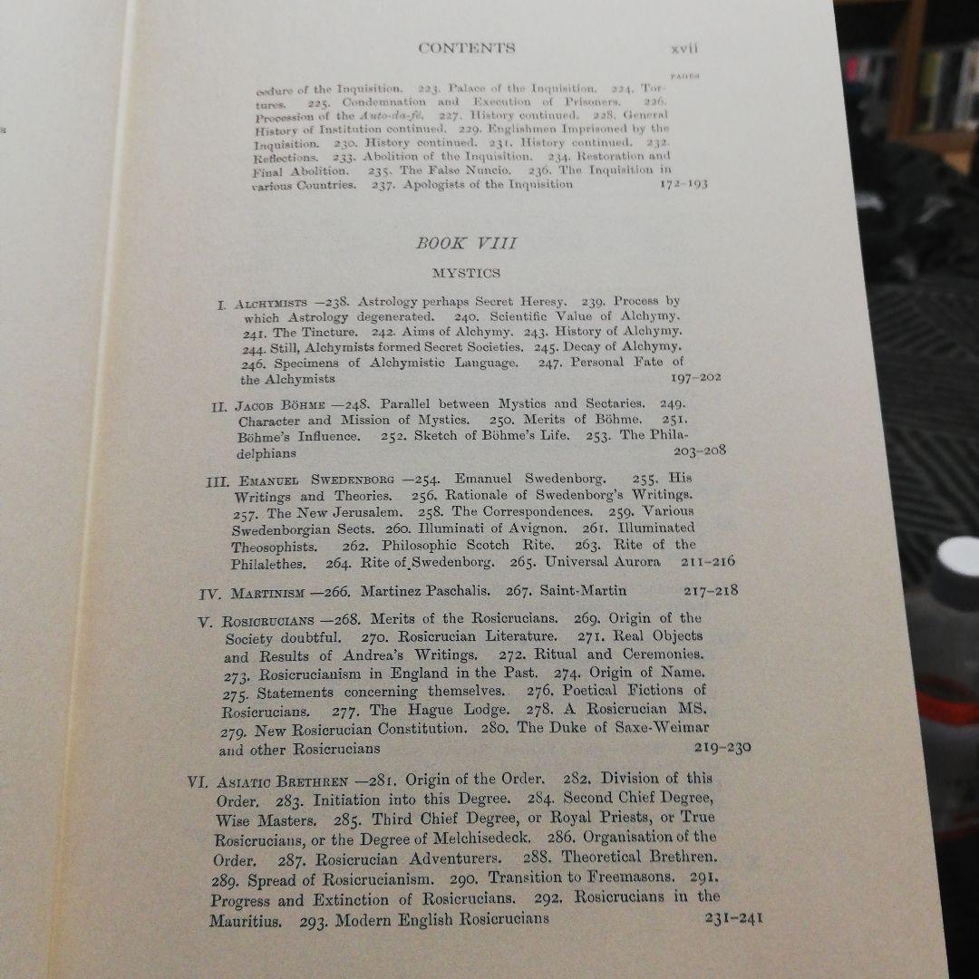 洋書 Secret Societies of All Ages & Countries