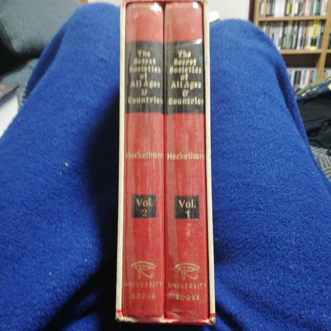 洋書 Secret Societies of All Ages & Countries