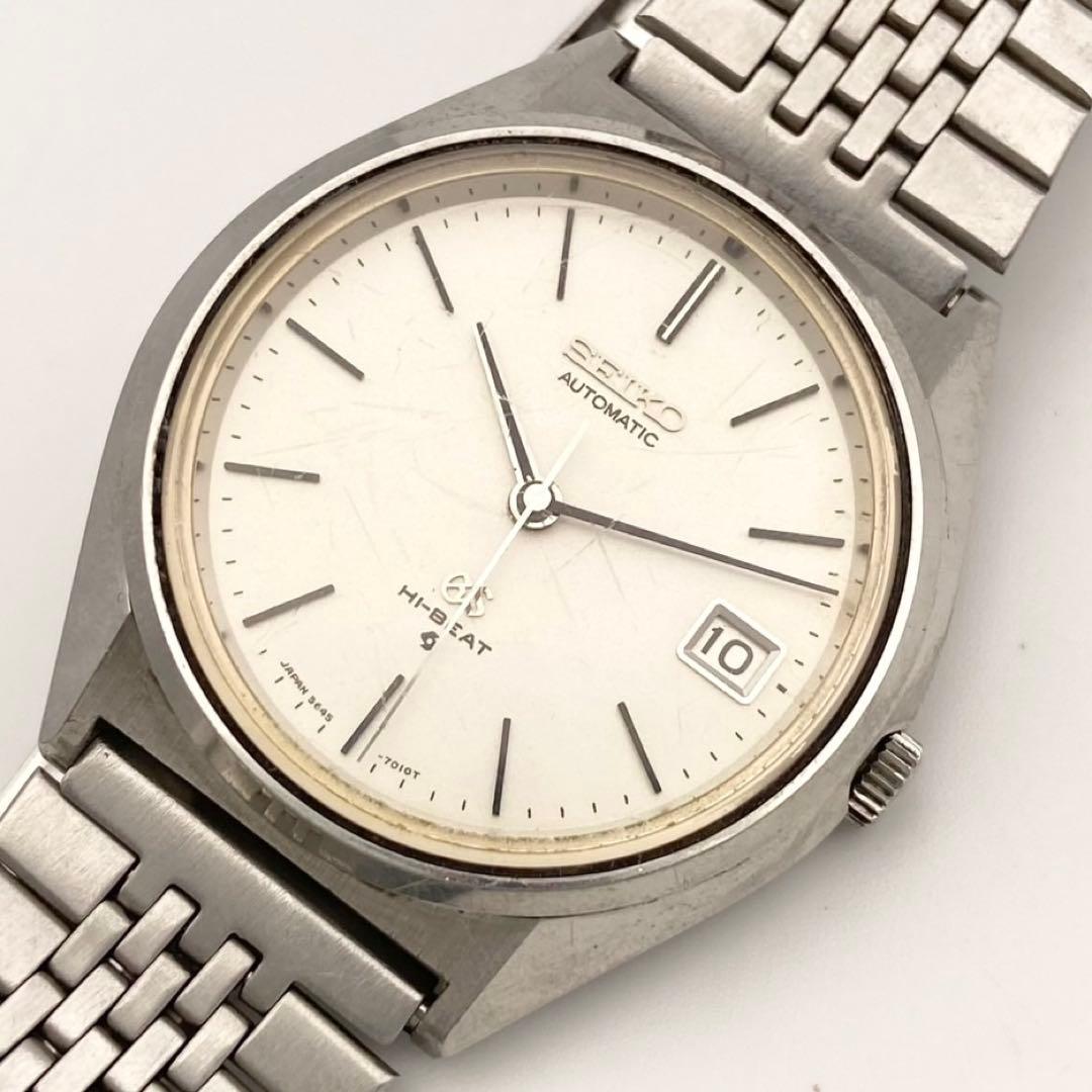 【子猫稼働】グランドセイコー HI-BEAT 自動巻き 腕時計 美品