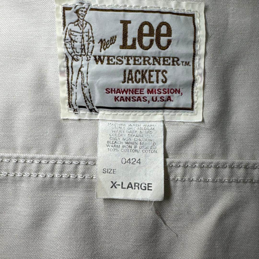 ☆Lee WESTERNER JACKETS ベージュ XL USA企画☆