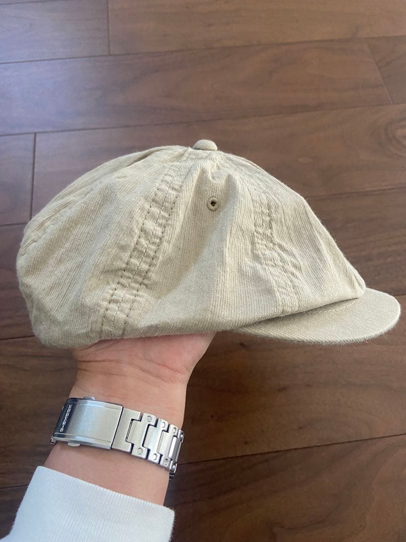 H.W. DOG & CO. ベージュキャスケット