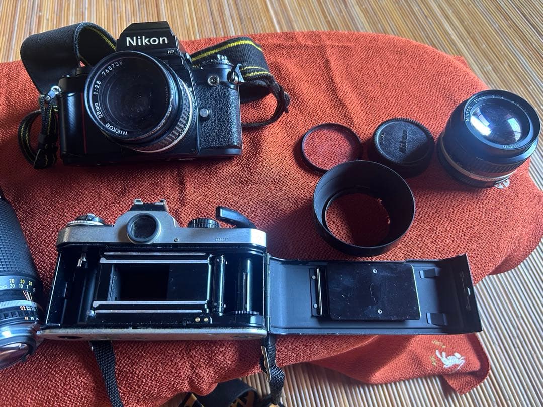 Nikon F3/FE2一眼レフカメラ他&レンズセット(纏め売)ジャンク