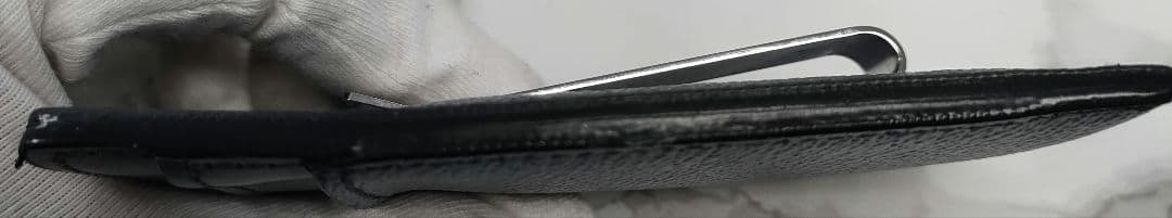 AQA11 ルイヴィトン 極美品 ダミエグラフィット マネークリップ