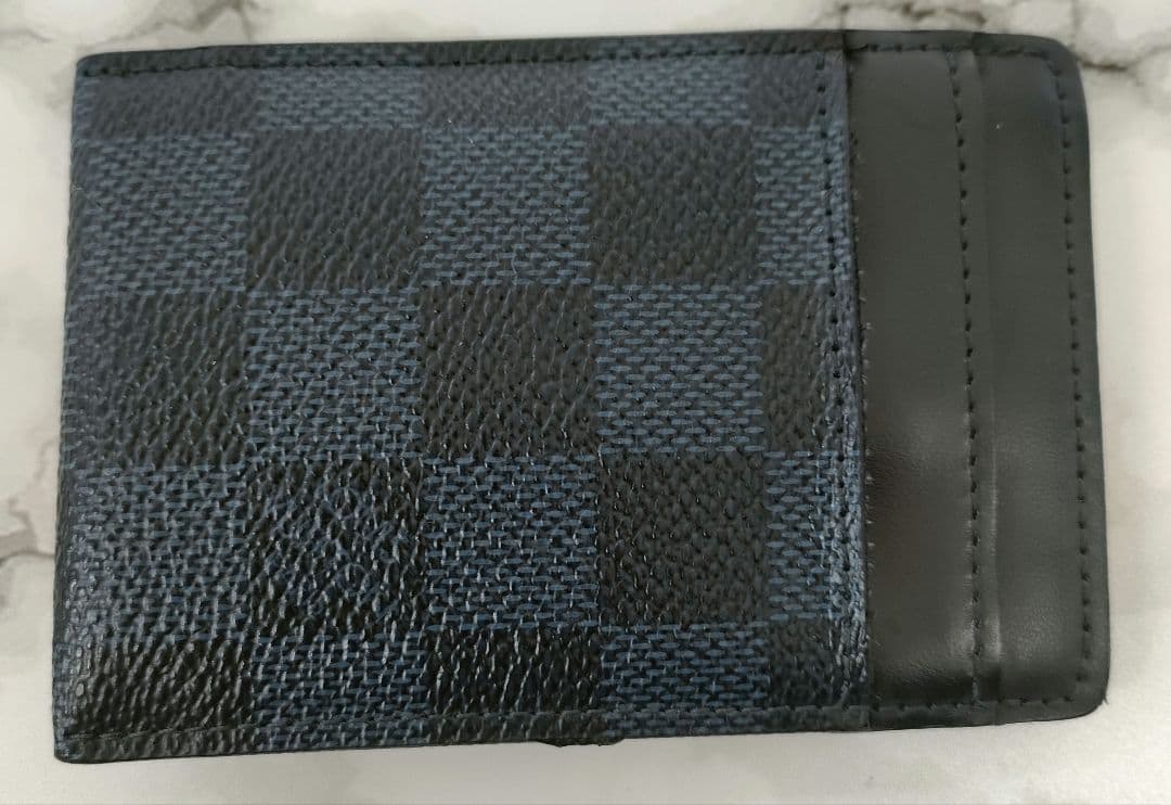 AQA11 ルイヴィトン 極美品 ダミエグラフィット マネークリップ