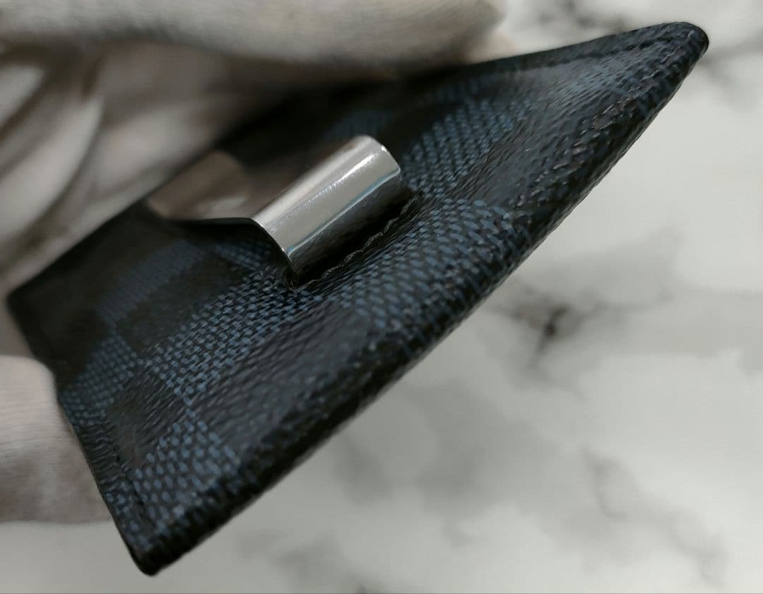 AQA11 ルイヴィトン 極美品 ダミエグラフィット マネークリップ