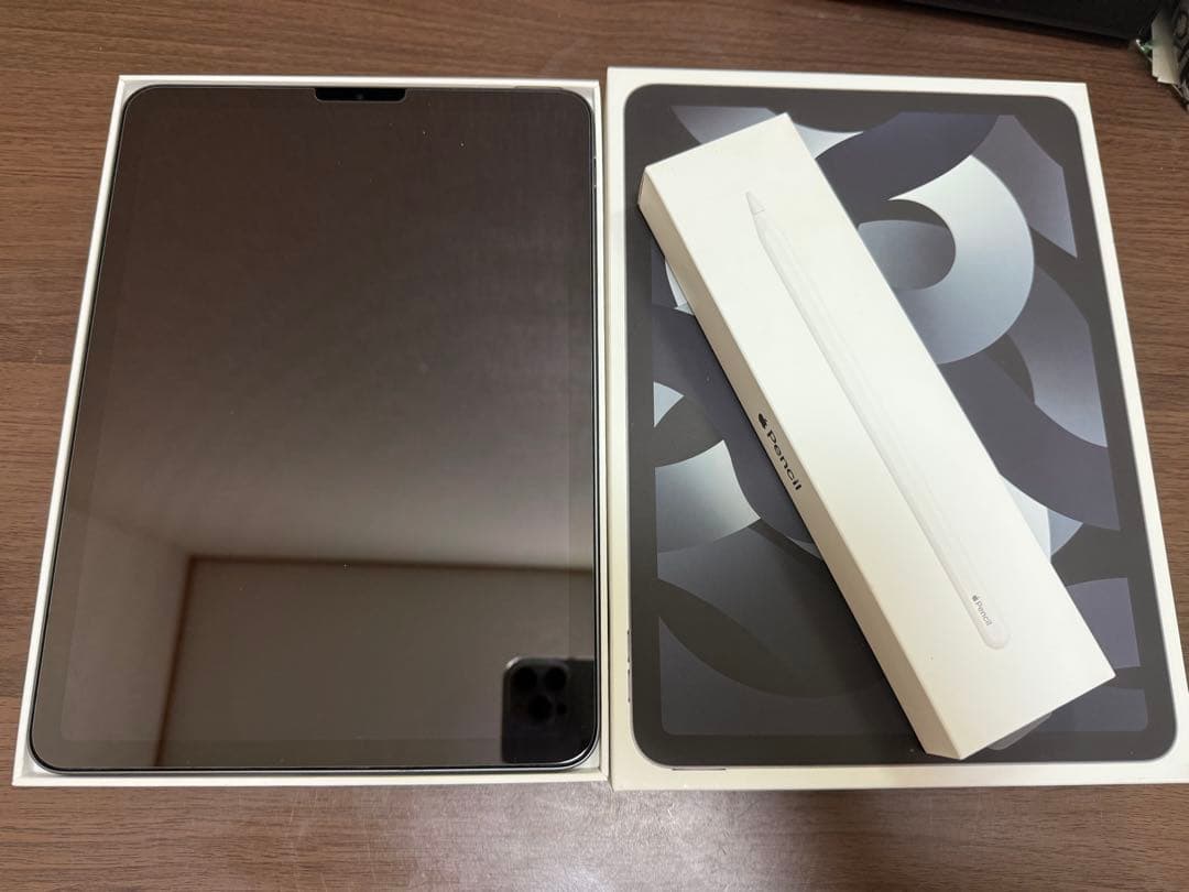 iPad Air 第5世代64GB applepencil、カバー付属