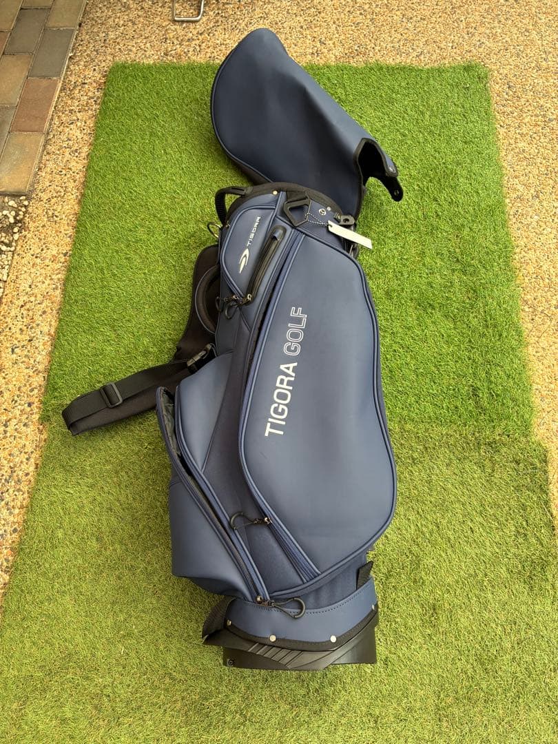 TIGORA GOLF スタンドバッグ ネイビー