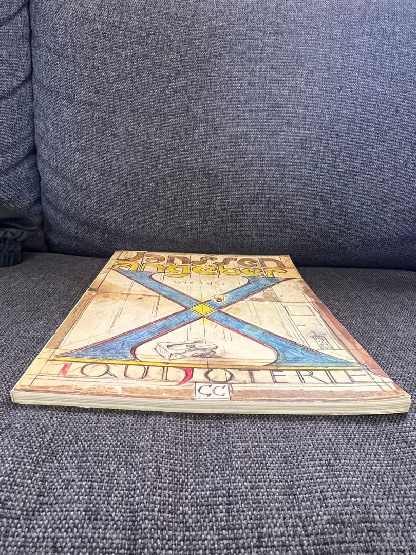 ヤンセン画集 Janssen Angeber 1982年初版 アート本　デザイン