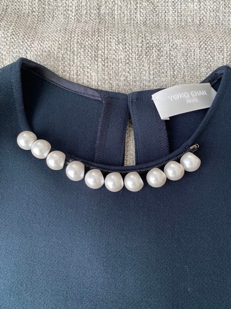 ⭐︎YOKO CHAN PETITE ヨーコチャンプティ パールワンピース L⭐︎