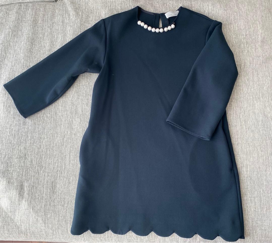 ⭐︎YOKO CHAN PETITE ヨーコチャンプティ パールワンピース L⭐︎