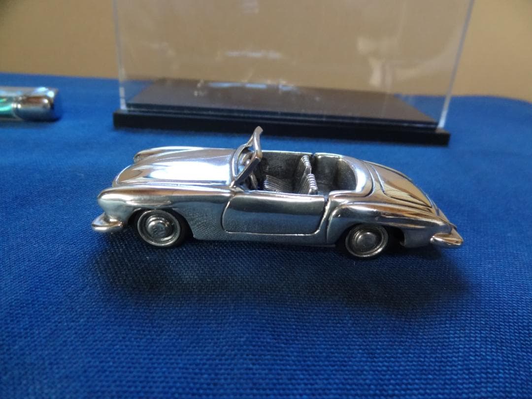 イタリア製 スターリングシルバー ベンツSM5563 カブリオレ ミニカー