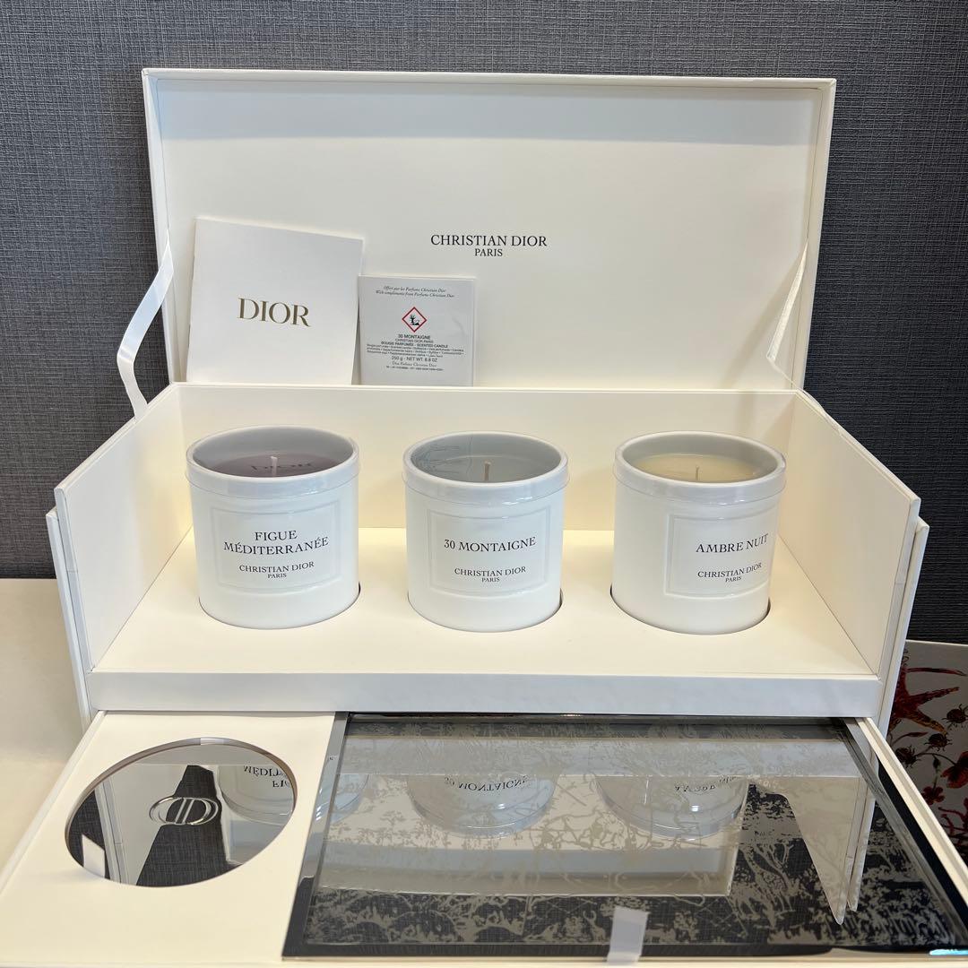 ディオール　ノベルティ　キャンドルセット　非売品