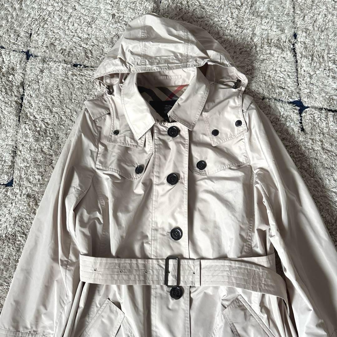 【タグ付き✨】バーバリーロンドン　トレンチコート　44 ベルト　ノバチェック