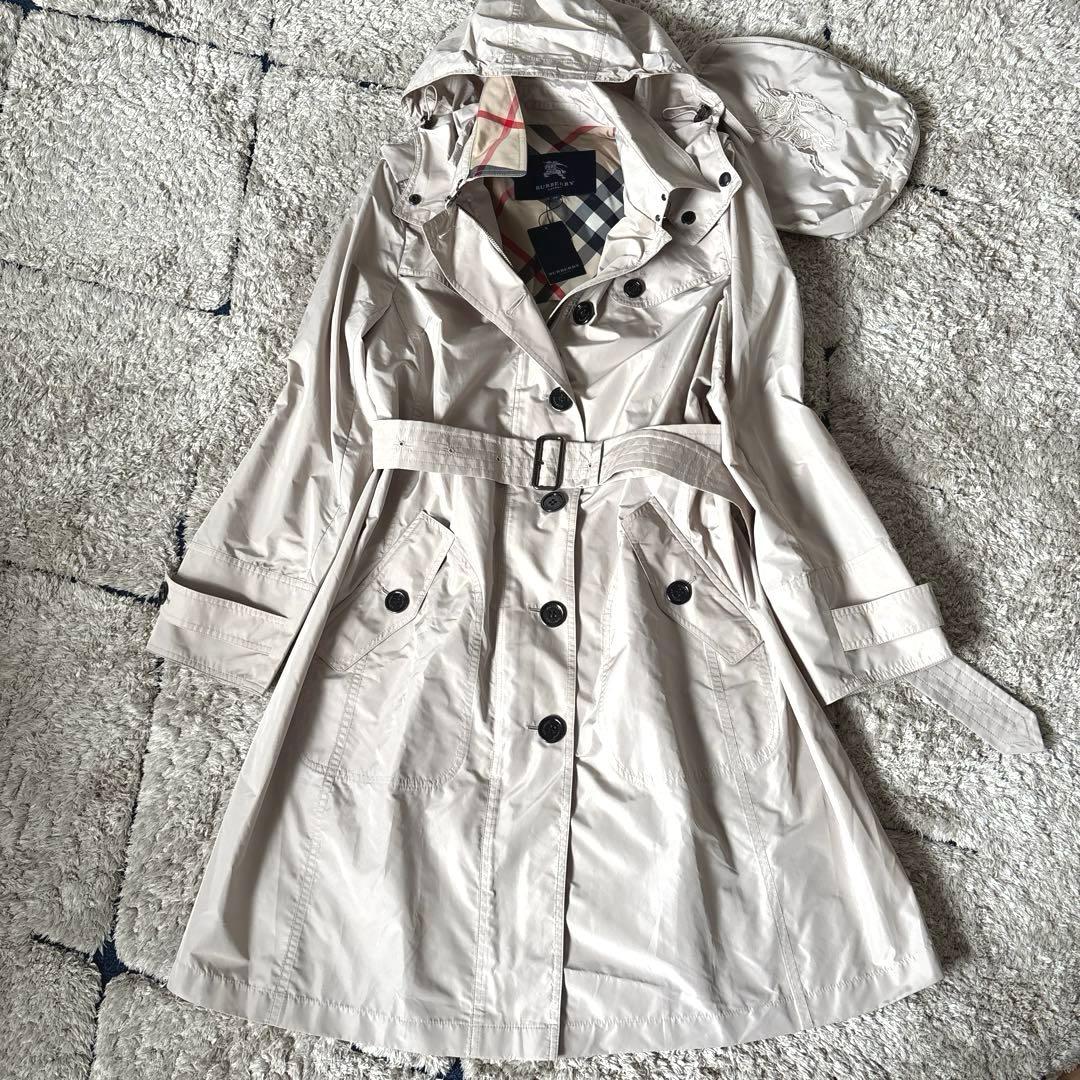 【タグ付き✨】バーバリーロンドン　トレンチコート　44 ベルト　ノバチェック