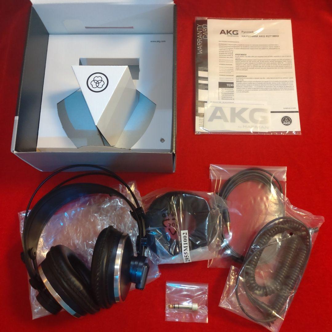 【特価】AKGプロフェッショナル密閉型スタジオヘッドホンK271 MK II