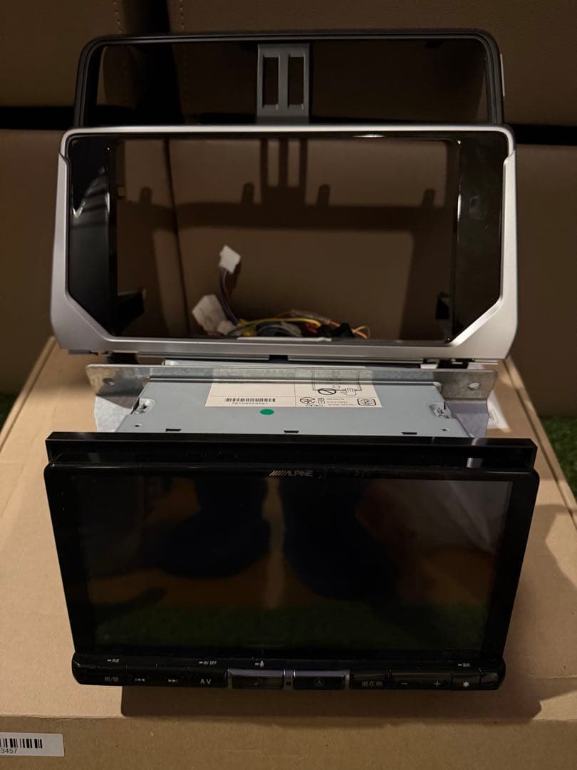 ALPINE X9NX カーナビ 9インチ　プラド150