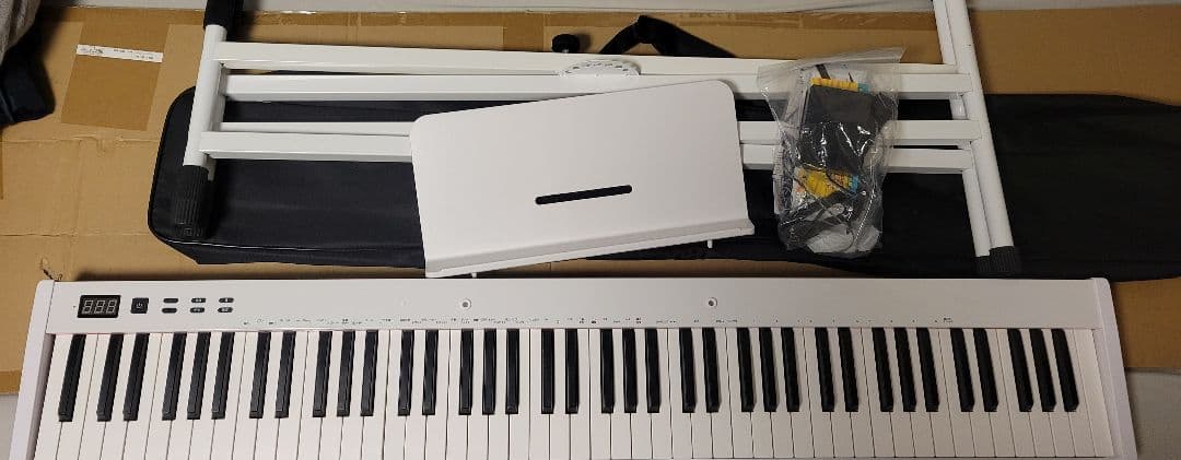 NikoMaku 電子ピアノ 88鍵盤 SWAN-S