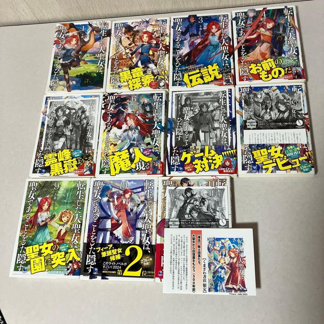 転生した大聖女は、聖女であることをひた隠す 1〜11 ZERO 1〜4