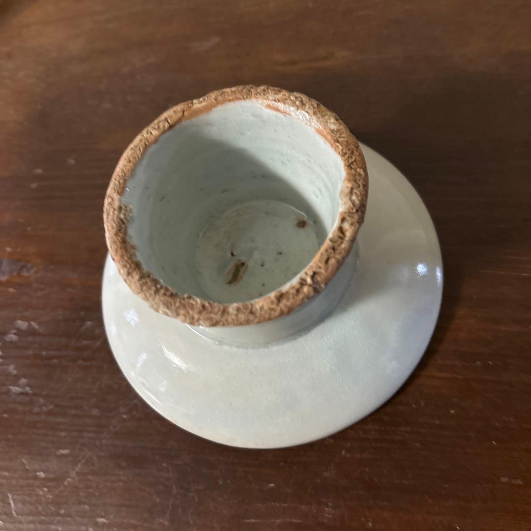 李朝　祭器　その⑥ 白磁　堅手　朝鮮古美術　韓国アンティーク　古民芸　骨董