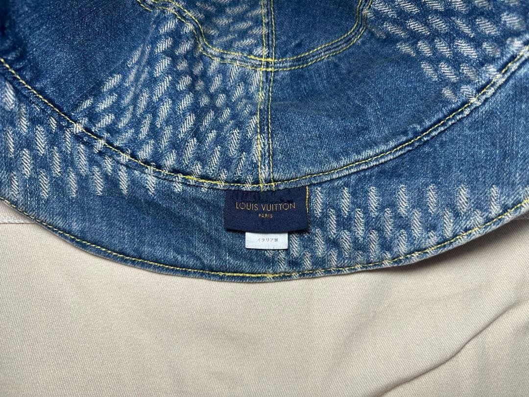 LOUIS VUITTON モノグラムデニム ダミエ バケットハット NIGO