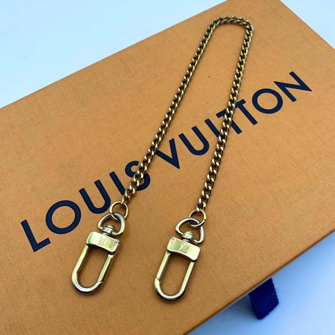 美品 ルイヴィトン ウォレットチェーン ゴールド 金 財布 大人気 アクセサリー