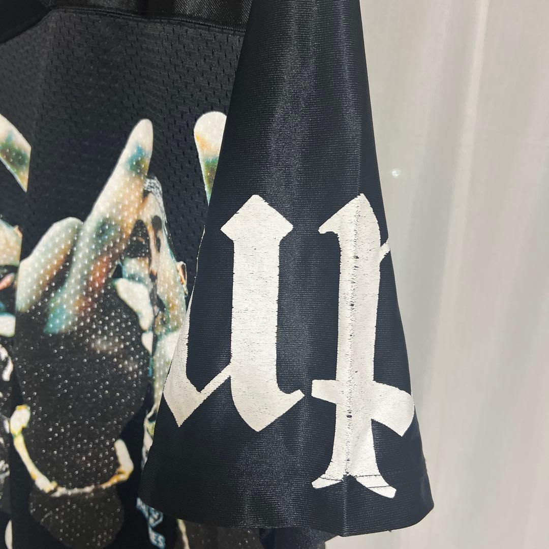 WACKO MARIA 2Pac プリント ゲームシャツ メッシュ　Mサイズ