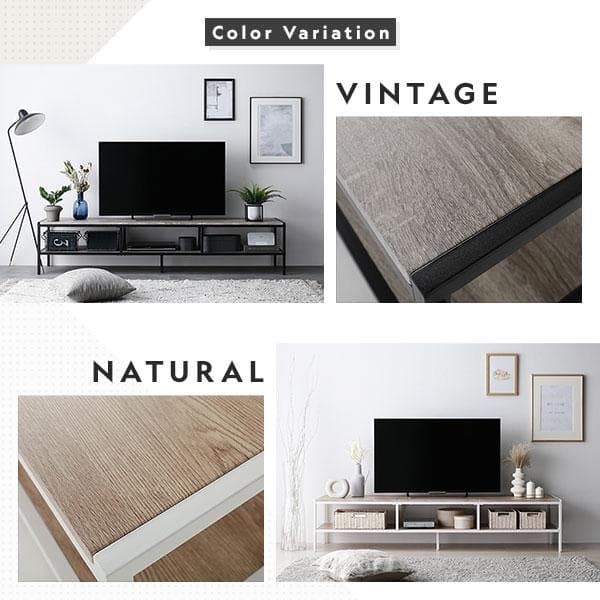 送料無料 テレビ台 120 ヴィンテージ テレビボード ワイド 保証付