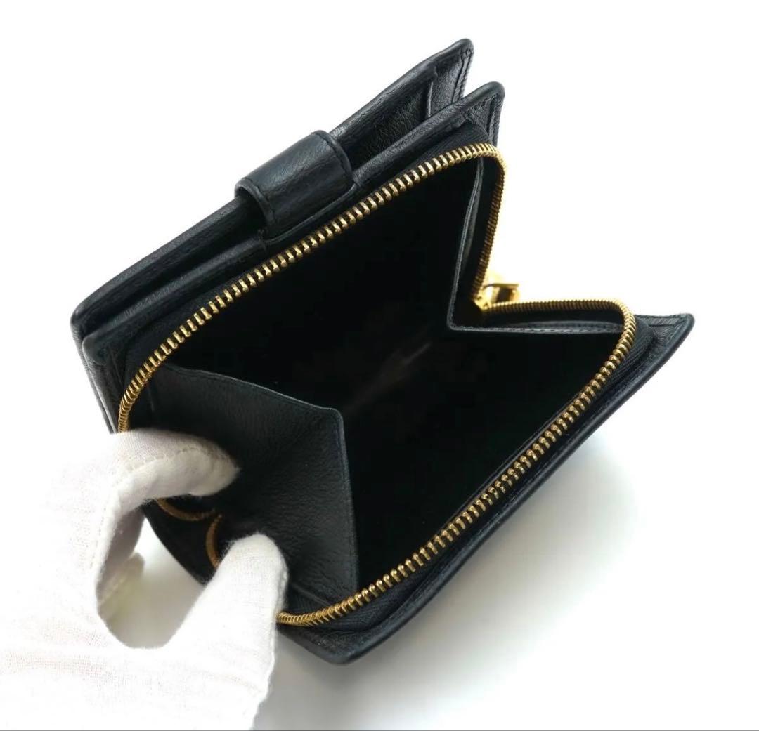 K*R様 LOEWE ブラック 二つ折り財布
