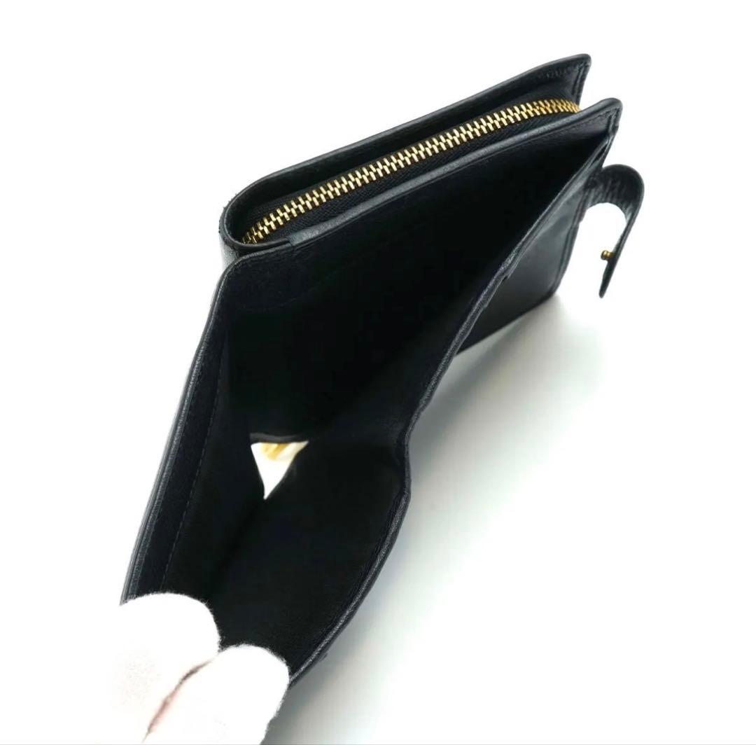 K*R様 LOEWE ブラック 二つ折り財布