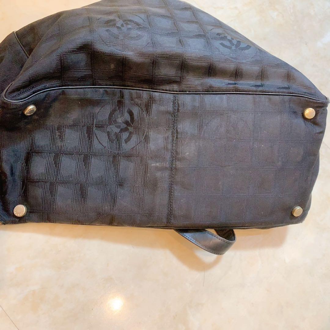 お値下げ　正規品　シャネル　CHANEL　ニュートラベルライン　トートMM