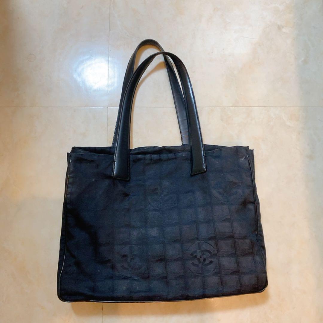 お値下げ　正規品　シャネル　CHANEL　ニュートラベルライン　トートMM