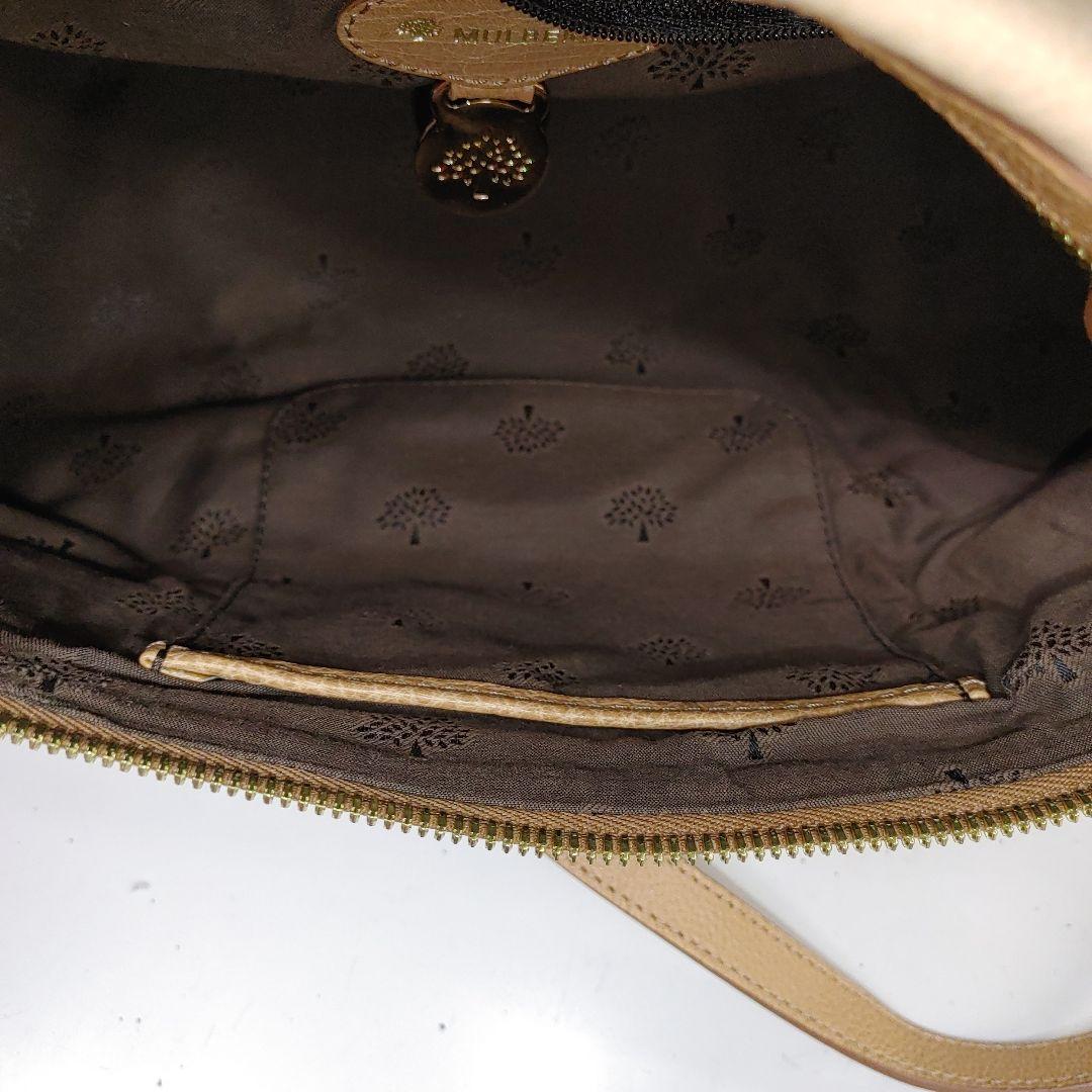 3384 　MULBERRY ベージュバッグ