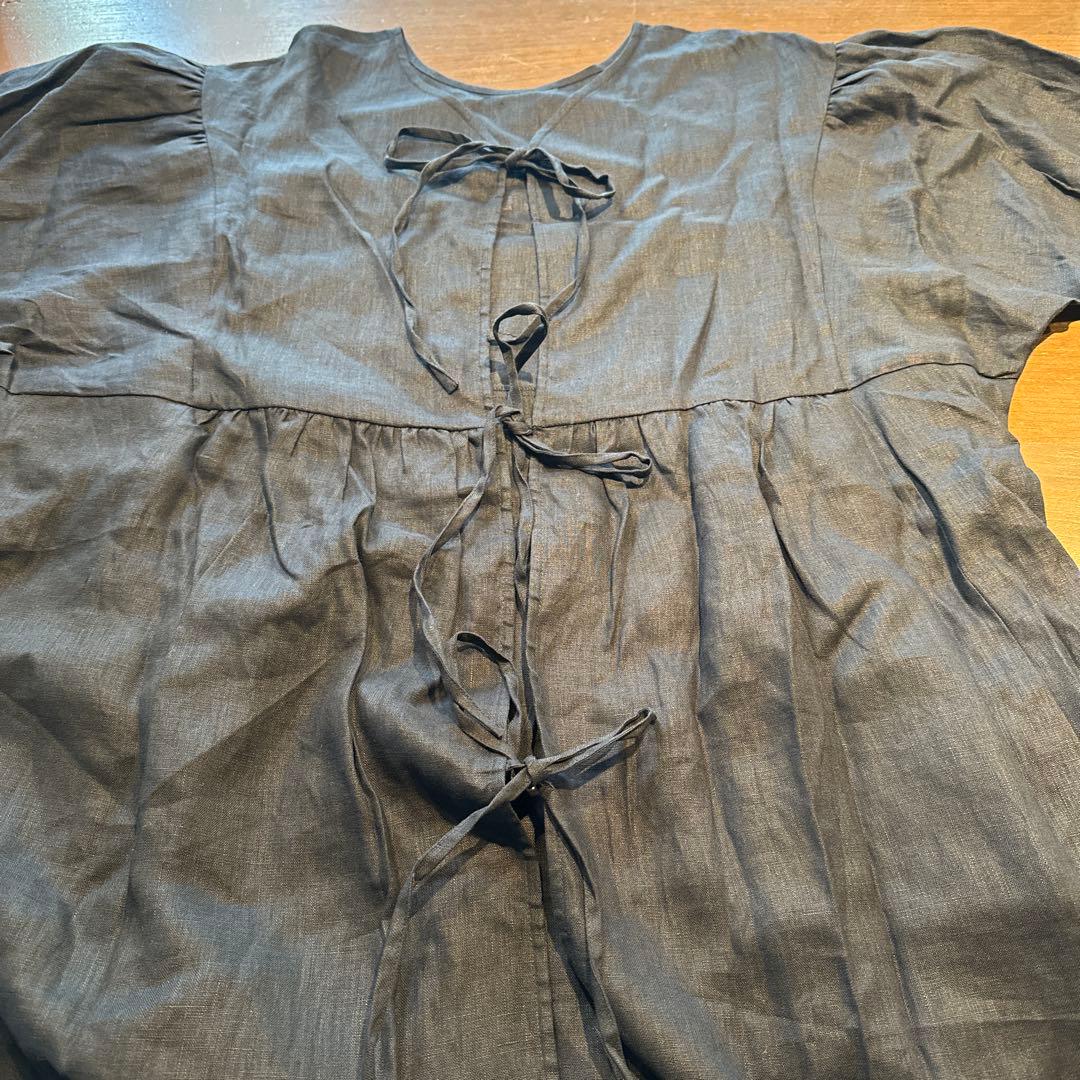 DEAN AND DELUCA beams couture コラボ　 割烹着　黒