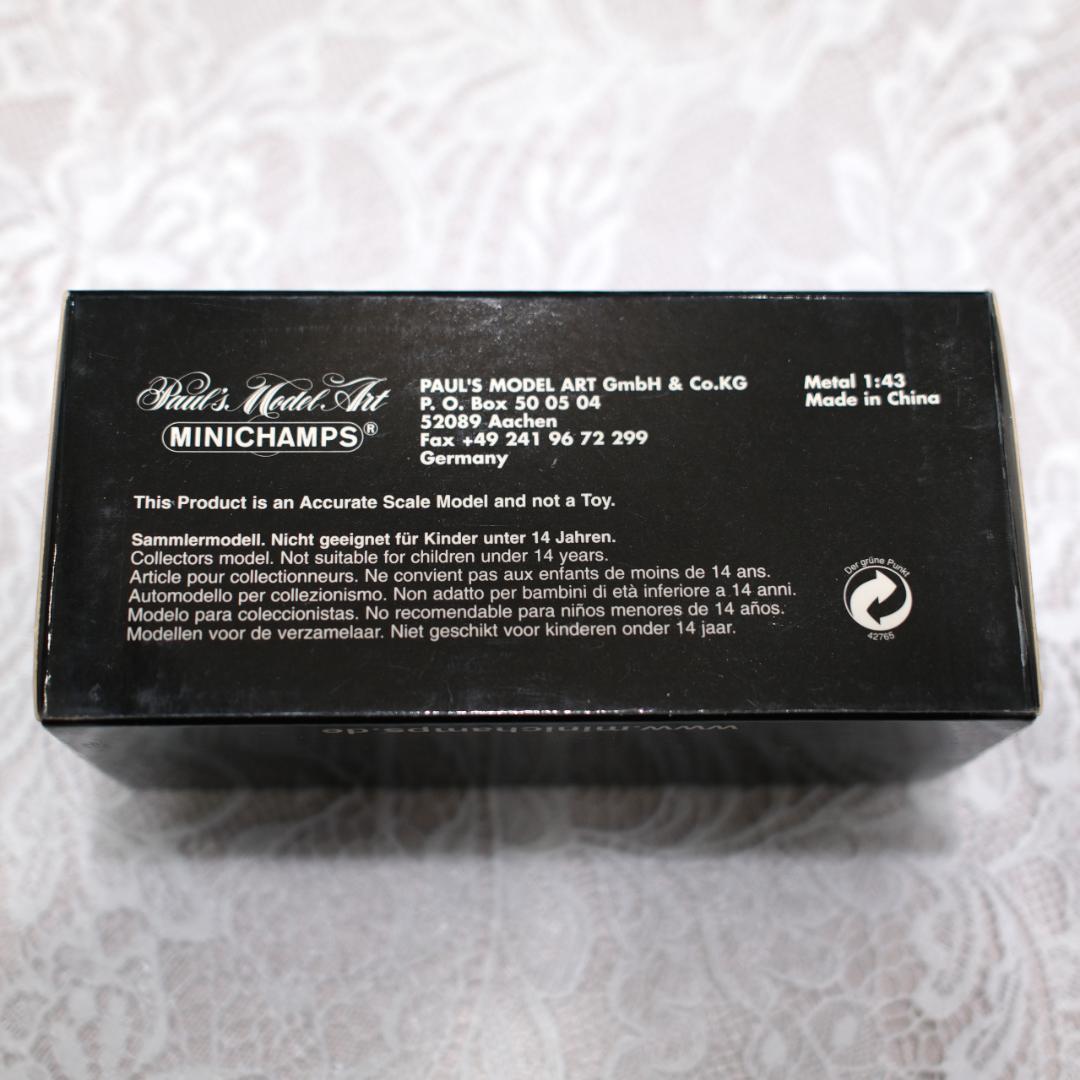 【未使用】Minichamps製 VW1600ミニカー1/43