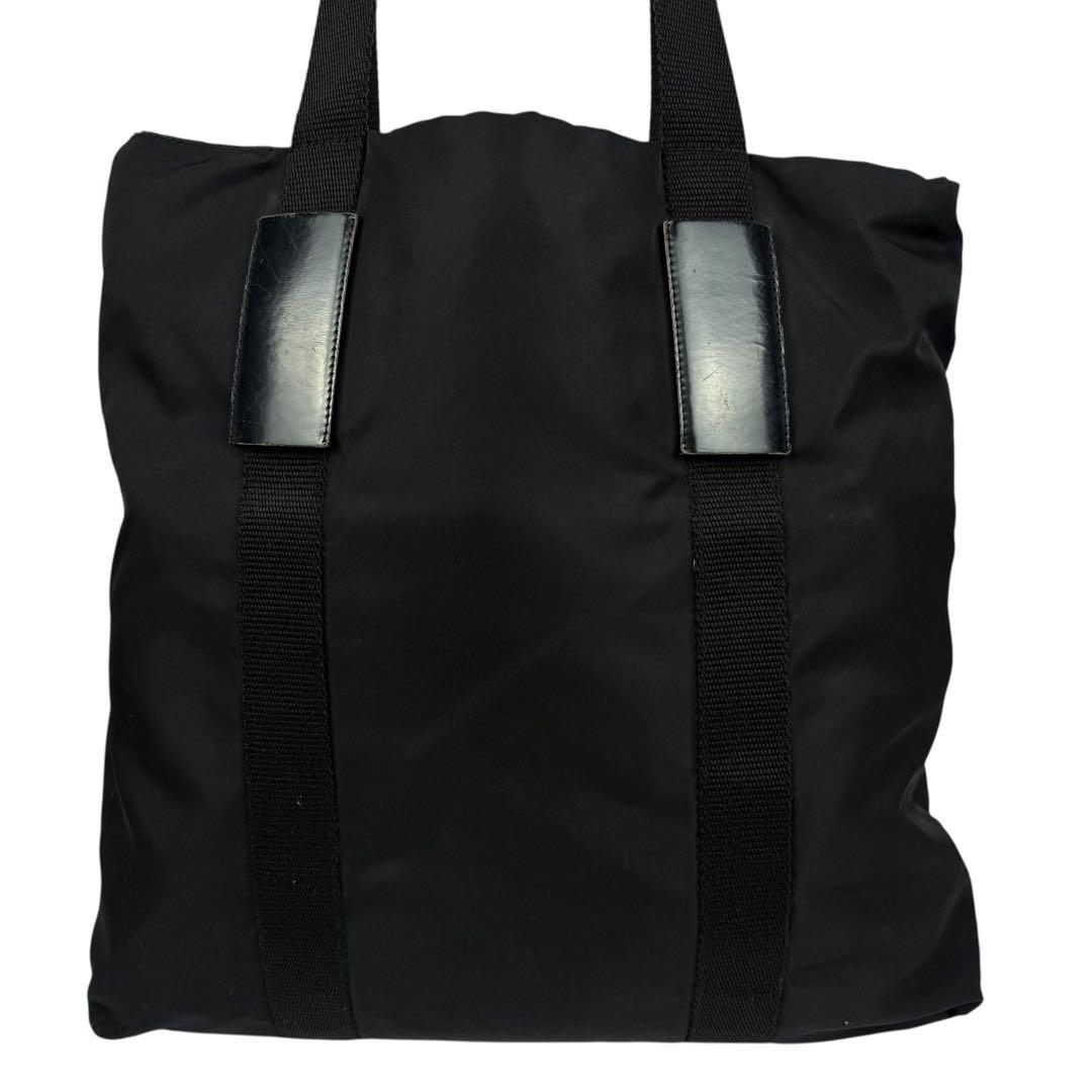 【Gカード付き/A4対応】PRADA トートバッグ ナイロン 黒 B10310