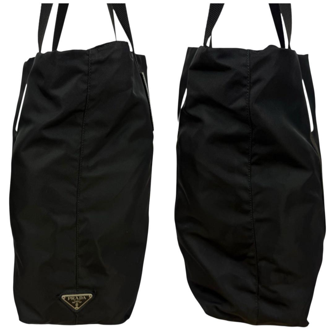 【Gカード付き/A4対応】PRADA トートバッグ ナイロン 黒 B10310