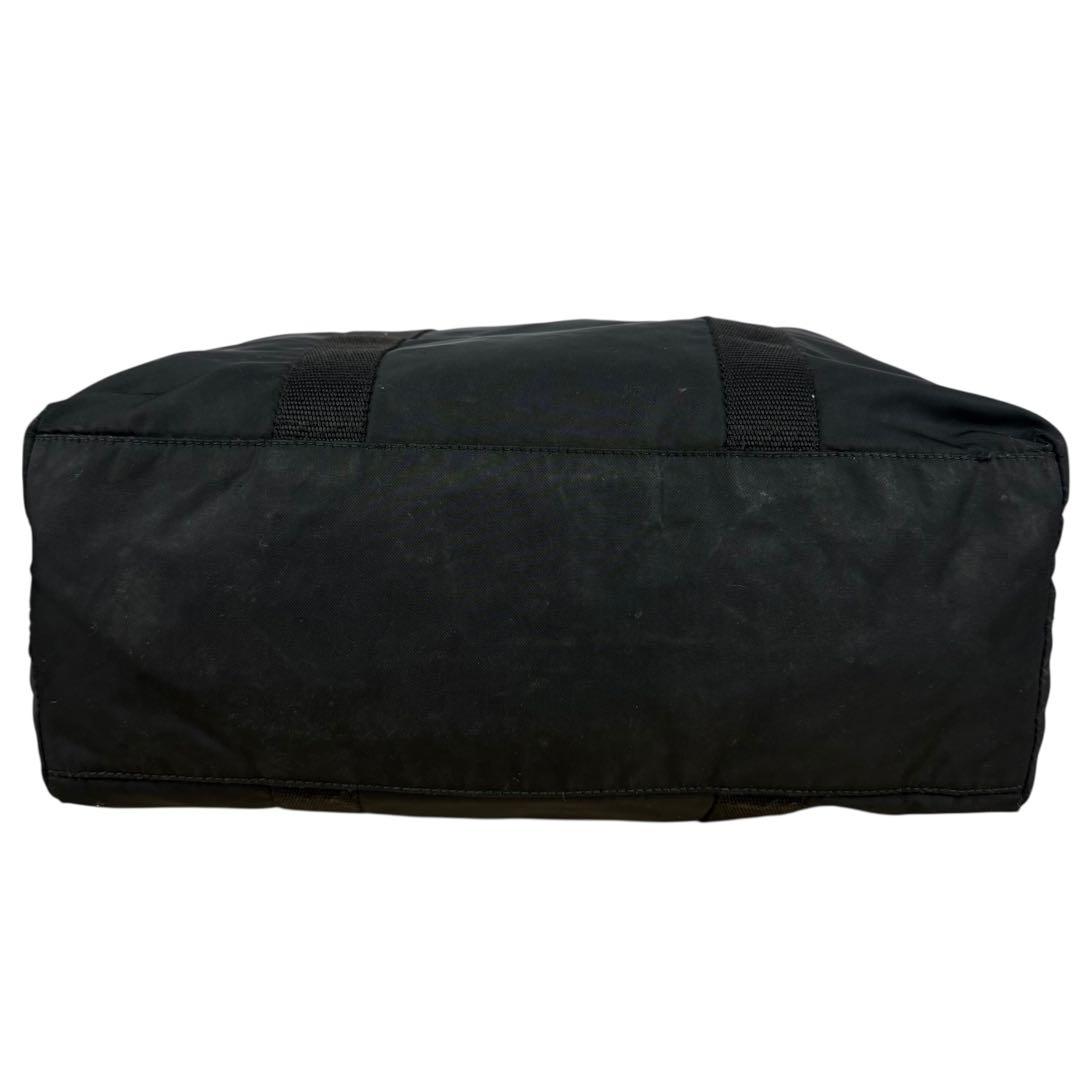 【Gカード付き/A4対応】PRADA トートバッグ ナイロン 黒 B10310