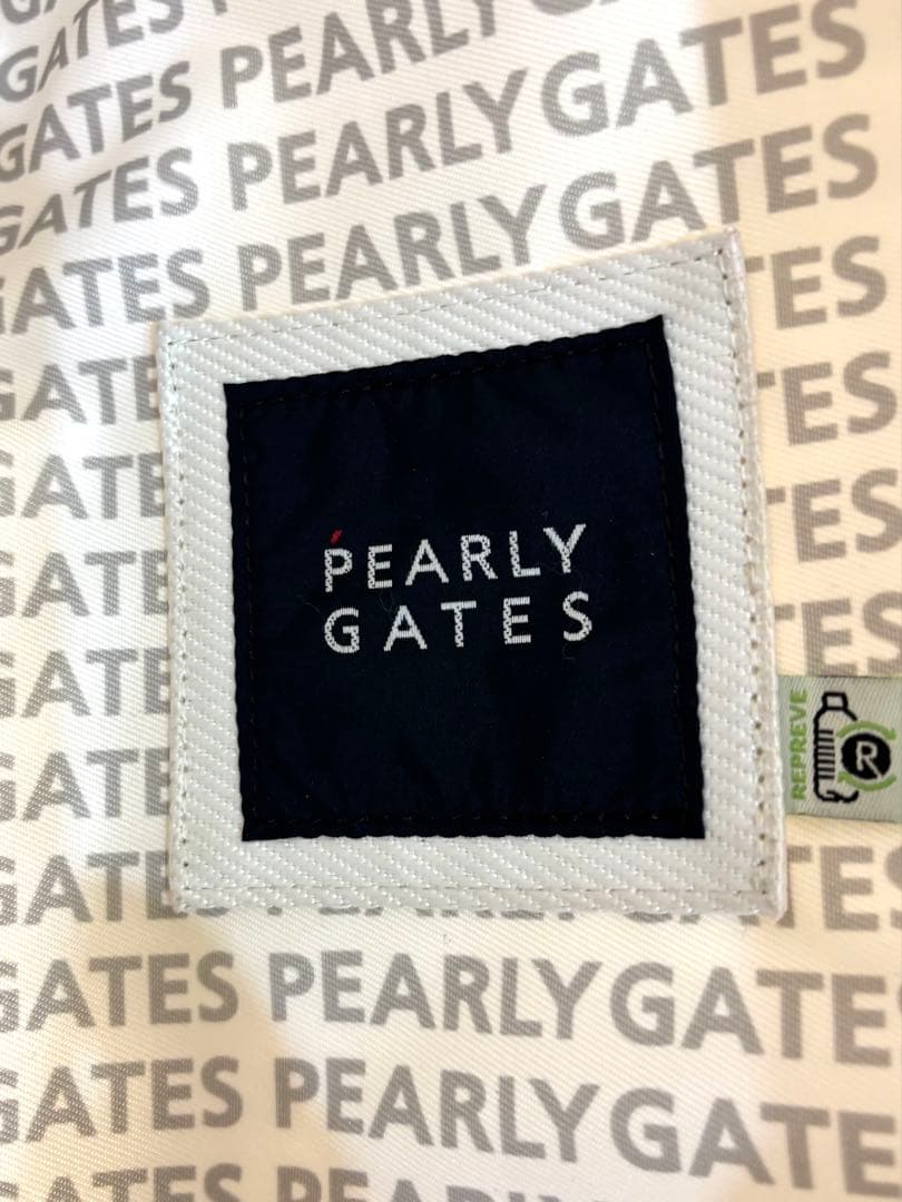 PEARLY GATES ゴルフクラブバッグ ホワイト