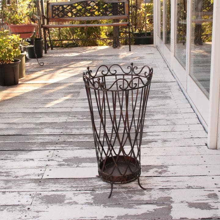 アンブレラスタンド スチール製 インテリア アンティーク 399-2605