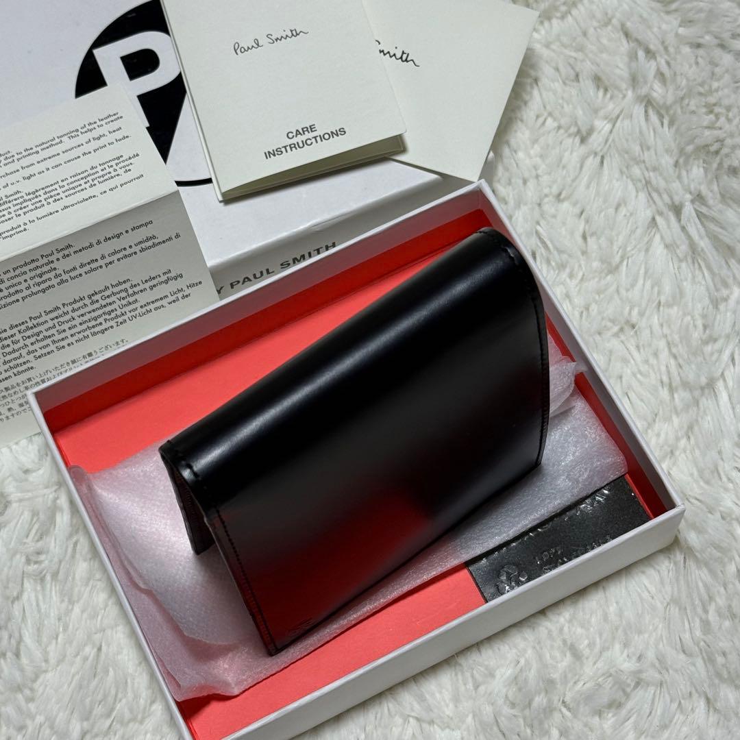 ⭐️新品未使用⭐️　PS　ポールスミス　二つ折り財布　レザーウォレット　ユニセックス