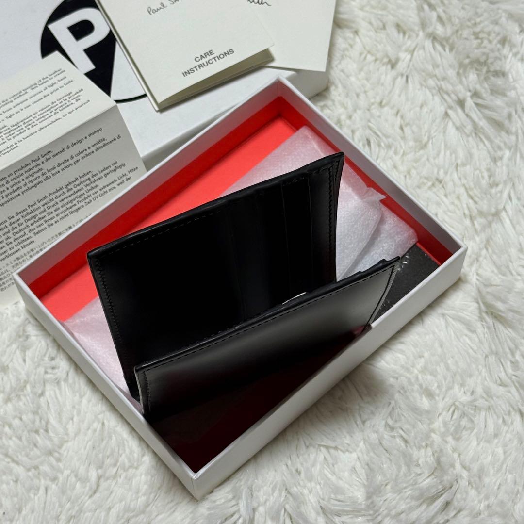 ⭐️新品未使用⭐️　PS　ポールスミス　二つ折り財布　レザーウォレット　ユニセックス