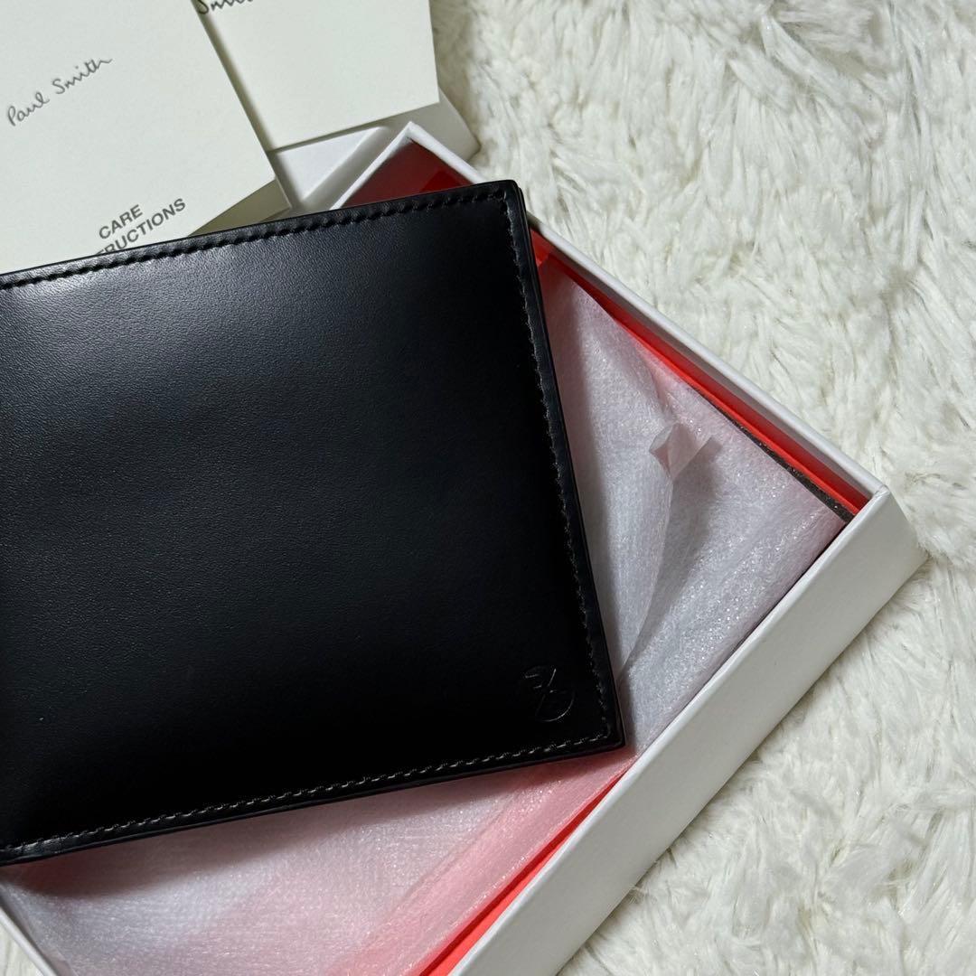⭐️新品未使用⭐️　PS　ポールスミス　二つ折り財布　レザーウォレット　ユニセックス