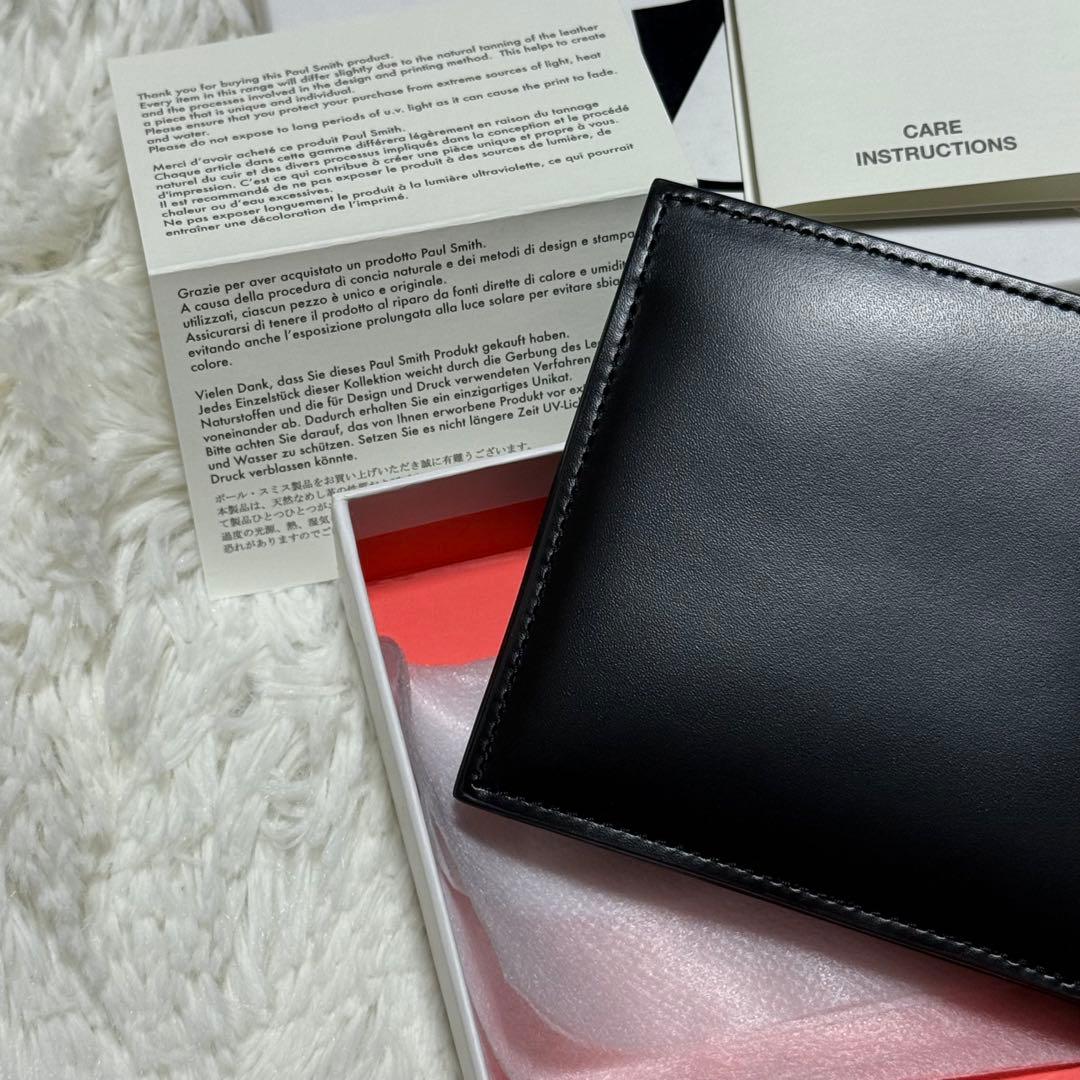⭐️新品未使用⭐️　PS　ポールスミス　二つ折り財布　レザーウォレット　ユニセックス