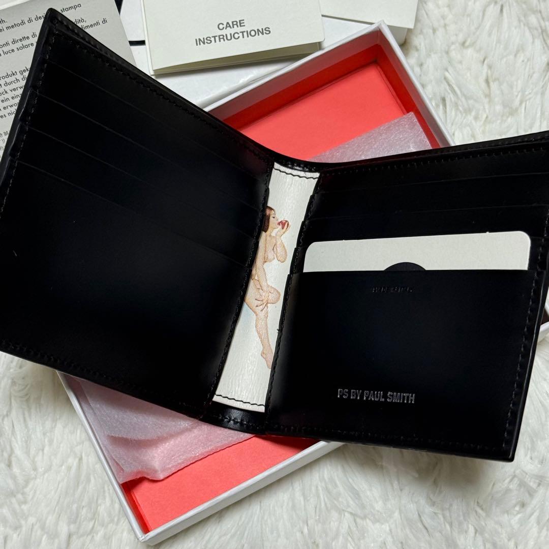 ⭐️新品未使用⭐️　PS　ポールスミス　二つ折り財布　レザーウォレット　ユニセックス