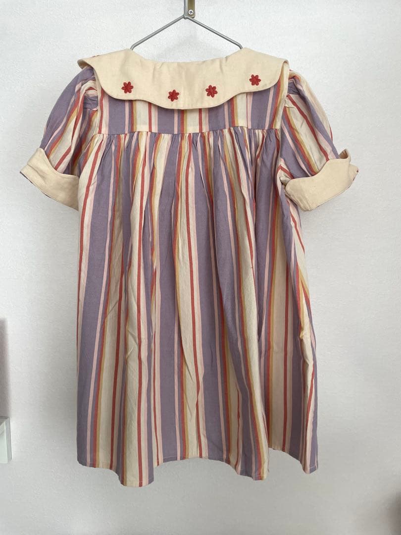 ワンピース Esther Dress - Rustrel Stripe 5-7Y