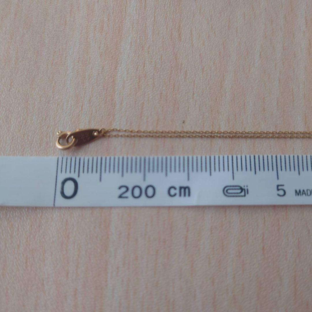 ete　ダイヤモンド　一粒　ネックレス　K10　イエローゴールド