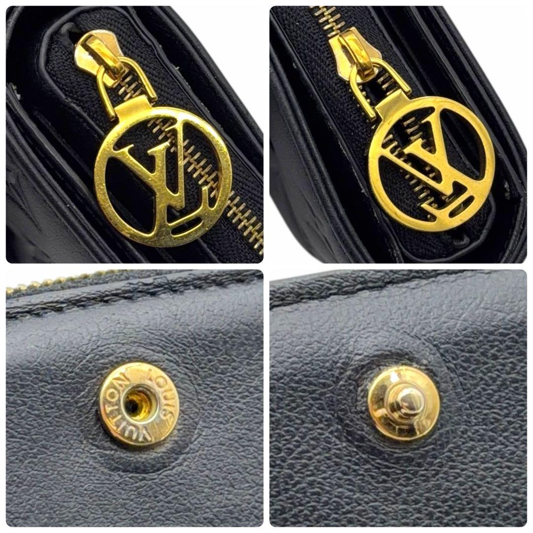 【レシート付】ルイヴィトン モノグラム クッサン ポルトフォイユ ルー 折り財布